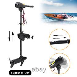 Electric Trolling Motor Thrust 8 Variable Speed forKayak Inflatable Fishing Boat