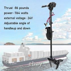 Electric Trolling Motor Thrust 8 Variable Speed forKayak Inflatable Fishing Boat