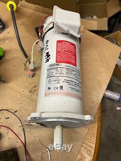 Electrol Variable Speed DC Motor, Permanent Magnet, 3/4 HP. 75 180vdc