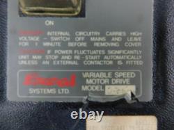 Excal Variable Speed Motor Drive 0.75 kW