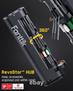 F2 Master Mini Cordless Rotary Tool Kit, Neopulse Motor, 5 Variable Speed, 25000