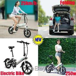 FIIDO 16 Variable 3 Speed Folding Electric Bicycle E-Bike 250W Motor 250KM UK