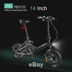 FIIDO D2/D3 Foldable Electric Bicycle Bike Moped E-Bike 250W Motor 25KM/h X1T7