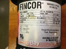 Fincor. 25HP Variable Speed Motor