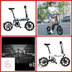 Folding Electric Bike, Variable speed version, Ebike 250W Motor 16In Fiido D2S