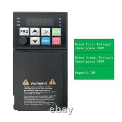 For 380V Three Phase Variable Frequency Drive 2 2KW for Motor Speed Regulation