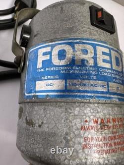 Foredom Series CC Flex Shaft Motor, Cable & FCT-1 Variable Speed Foot Pedal USA