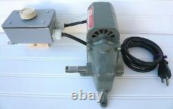Fractional HP Variable Speed Drive Motor + Control 0-66 RPM 115V Plug & Play