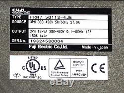 Fuji Frenic FRN7.5G11S-4JE 10hp VSD Variable Speed AC Drive motor starter 5000G1
