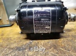 G. K. Heller Model T2 Variable Speed Reversible 1/40hp DC Motor With Controller