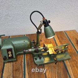 G. KLETT Small Precision Watchmakers Lathe Integrated Motor, variable speed, 220V