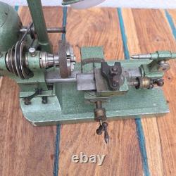 G. KLETT Small Precision Watchmakers Lathe Integrated Motor, variable speed, 220V