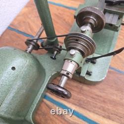 G. KLETT Small Precision Watchmakers Lathe Integrated Motor, variable speed, 220V G. KLETT Small Precision Watchmakers Lathe Integrated Motor, variable speed, 220V