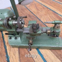 G. KLETT Small Precision Watchmakers Lathe Integrated Motor, variable speed, 220V