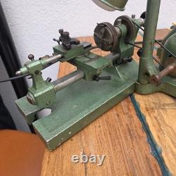 G. KLETT Small Precision Watchmakers Lathe Integrated Motor, variable speed, 220V
