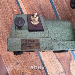 G. KLETT Small Precision Watchmakers Lathe Integrated Motor, variable speed, 220V