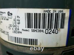 GE 5SME39HL0240 Carrier Bryant HD44RE120 Variable Speed Blower Motor