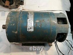 GEC 1.5KW DC SHUNT MOTOR 3000rpm Variable speed control LATHE project 240 or 415