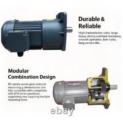 Gear Reduction Motor Variable Frequency Speed Control Motor with Brake 400W 22mm