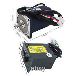Geared Motor With Speed Controller AC220V 6W CW CCW Variable Speed