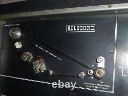 German Tape Echo Solid State Mixer Amp'Allsound' Variable Speed Motor Serviced