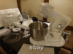 Giani Cucina Stand Mixer with Food Processor and Glass Jug Blender