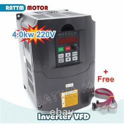 HY 220V 4KW 5HP 18A VFD VSD Variable Frequency Drive Inverter Speed Control (EU)