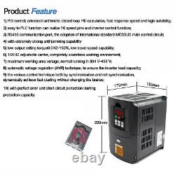 HY 220V 4KW 5HP 18A VFD VSD Variable Frequency Drive Inverter Speed Control (EU)