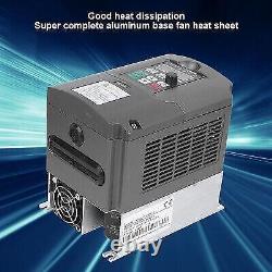 High-Power 5.5KW Single-Phase Motor Converts to 3-Phase 380V Variable Speed