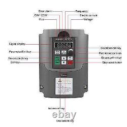 High-Power 5.5KW Single-Phase Motor Converts to 3-Phase 380V Variable Speed