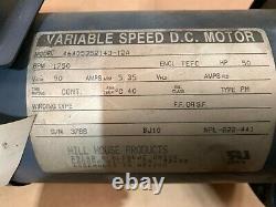 Hill House 46405352143-12a Variable Speed DC Motor 1/2hp 90v-dc 1750rpm D206009