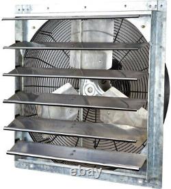 ILIVING Exhaust Fan Vent Venting 4200 CFM Power 24 Inch Variable Speed Shutter