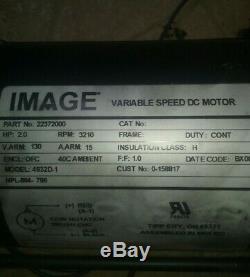 Image Variable Speed DC Treadmill Motor Generator part # 22372000 model 4632D-1