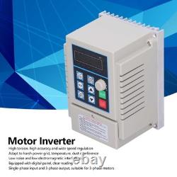 -Inverter Speed Regulator SinglePhase Input Variable Frequency For 3 Phase Motor