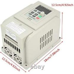 Jadeshay Variable Frequency Drive, 2.2KW 220VAC Motor Speed Controller Variable F