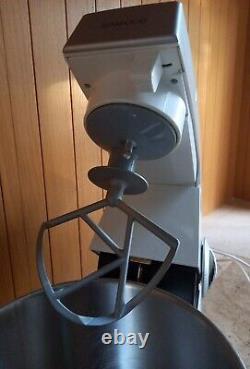 KENWOOD CHEF KM300 FOOD MIXER 3 mixer heads STAINLESS STEEL BOWL Vintage VGC