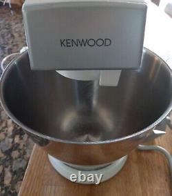 KENWOOD CHEF KM300 FOOD MIXER 3 mixer heads STAINLESS STEEL BOWL Vintage VGC