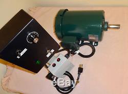 Knife Making 1.5 HP Motor and Variable Speed Control Kit with Forward & Reverse
