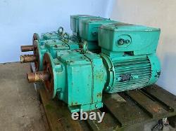 Leroy Somer Variable Speed Motor and Gearbox LS132MT CB3433B5