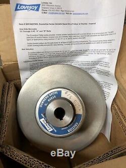 Lovejoy Variable Speed Pulley 7020 5/8 Reeves Style Motor Drive