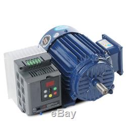 Low rpm Motor Variable Speed AC Motor600-2800rpm AC220V 3.0KW+ VFD Inverter