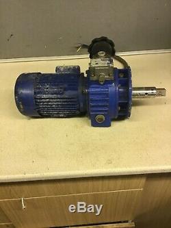 MOTOVARIO ELECTRIC MOTOR WITH VARIABLE SPEED GEARBOX MARKED 240v 415v