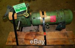 MagneTek 66676342122-0E Variable Speed D. C. Motor With Falk Worm Reducer 2HP
