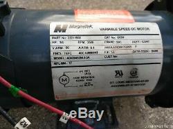 Magnetek D059, 3/4 Hp, 2500 Rpm, 56c Fr, 90 Arm V, Variable Speed DC Motor