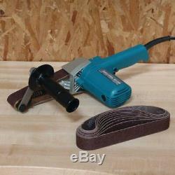 Makita 1-1/8 in. X 21 in. Corded Belt Sander 5 Amp Motor Variable Speed Control