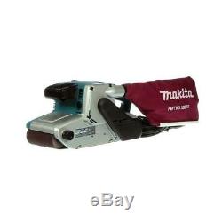 Makita 4 x 24 in. Belt Sander 8.8 Amp Motor Corded Variable Speed Low Noise