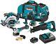 Makita 6-tools Brushless Motor 18-volts Lithium-ion Cordless Variable Speed