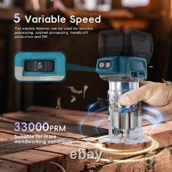 Makita DRT50 18V LXT Cordless Trimmer, Brushless Motor Variable Speed 6-8mm