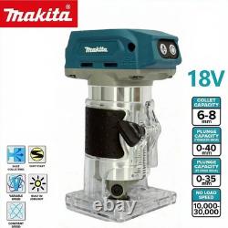 Makita DRT50 18V LXT Cordless Trimmer, Brushless Motor Variable Speed 6-8mm