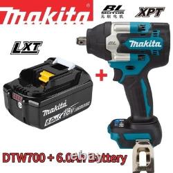 Makita DTW700 Cordless Impact Wrench 18V Brushless Motor 1000Nm Variable Speed E